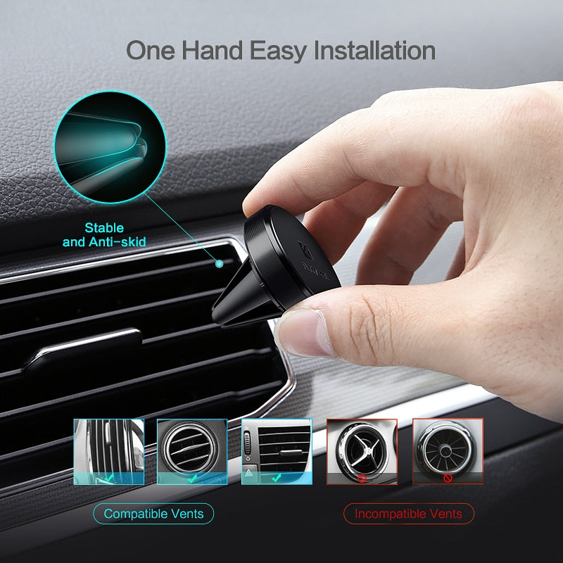 Magnetic Car Phone Holder For iPhone